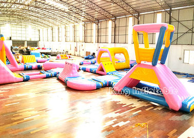 Exclusive Beach Inflatable Water Parks Lake Floating Water Games For Kids