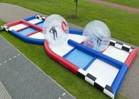 เกมกีฬาที่ทำให้พองได้เอง Inflatable Zorb Ball Track