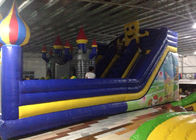 Blue Inflatable Playground, ผ้าใบกันน้ำพีวีซีโฆษณาลูกโป่งพอง