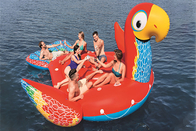 Giant 6 Person Inflatable Parrot Pool Float 4.8m Long X 4m Wide X 2m High Swiming Toy