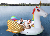 Inflatable Island Float ของเล่นน้ำสำหรับผู้ใหญ่ 6 คน Inflatable Pool Float