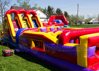 Kids Obstacle Course Equipment Inflatable PVC Waterproof Rush Challenge อุปสรรค