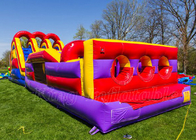 Kids Obstacle Course Equipment Inflatable PVC Waterproof Rush Challenge อุปสรรค