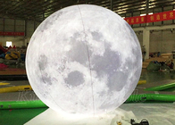 Giant Inflatable Advertising Moon Model ดาวเคราะห์ขนาดใหญ่ลูกโลกบอลลูนสำหรับตกแต่ง