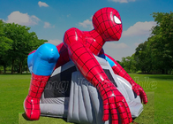 Kids Outdoor Bouncers ทำให้พอง Jumping Castle Combo 6m X 6m X6m Jump Bounce House