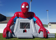 Kids Outdoor Bouncers ทำให้พอง Jumping Castle Combo 6m X 6m X6m Jump Bounce House
