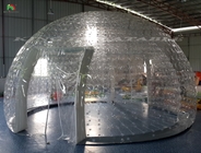 กลางแจ้งพกพาที่กําหนดเองโปร่ง โดมลมสระว่ายน้ํา Cover Tent Bubble Tent