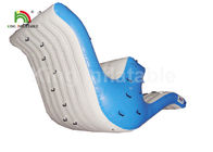 Blue 5 * 2.5m Inflatable Rocker Slide / Water Park Toys สำหรับเช่าเชิงพาณิชย์
