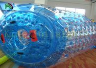 สีน้ำเงินหรือสีสัน 1.0mm พีวีซีผ้าใบกันน้ำทำให้พองน้ำของเล่น / Aqua ลูกบอลกลิ้งสำหรับเด็ก