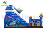 Digital Print Vivid Ocean Theme Theme พีวีซีพองแห้งสไลด์กับ CE อนุมัติ Blower