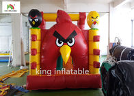 Airtight Angry Bird Inflatable Jumping Castle พิมพ์ด้วยมือ