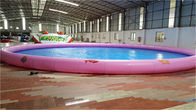 16mD ขนาดใหญ่รอบ 0.9 มม. PVC Tarpaulin สระว่ายน้ำทำให้พองสำหรับเด็กเล่นกลางแจ้งหรือในร่ม