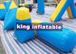 Strong Blue / Yellow Inflatable Floating  Paintball Sport Games Blindage Durable