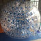 Blue Clear Ramp Dot Inflatable Zorb Ball