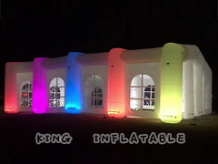 เต็นท์งานแต่งงานพองสีขาวสำหรับงานปาร์ตี้