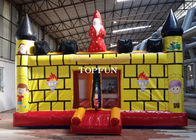 Commercial Pirate Jumping Castle Double Sewing, Kids Jumping Castle 6 x 6 m