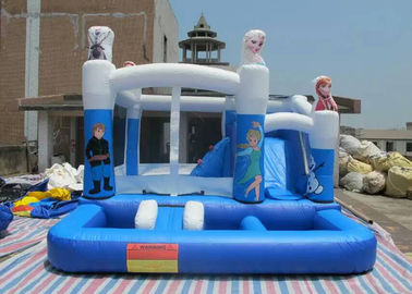 เชิงพาณิชย์บ้านเล็ก Bouncy ปราสาทกระโดดพอง 5 X 5 M OEM