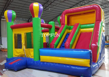 Kids Happy Hop Jumping Castle พร้อม Slide สำหรับปาร์ตี้วันเกิด OEM