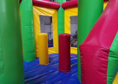 Kids Happy Hop Jumping Castle พร้อม Slide สำหรับปาร์ตี้วันเกิด OEM