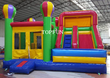 Kids Happy Hop Jumping Castle พร้อม Slide สำหรับปาร์ตี้วันเกิด OEM