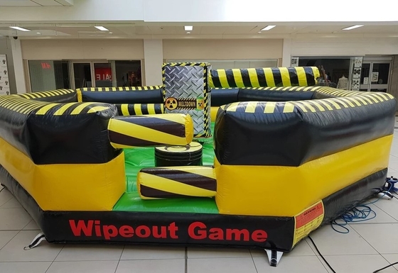 หลักสูตรอุปสรรคทำให้พอง Toxic Meltdown Total Wipeout Sports Games