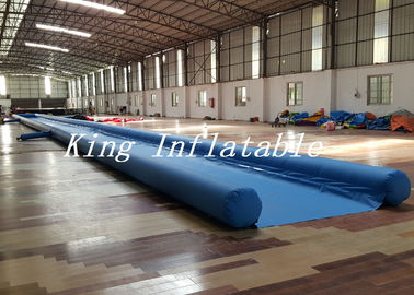 เชิงพาณิชย์ Blue City บิ๊กพองลื่น N สไลด์กับเลนเดียว 50m ยาวทนทาน