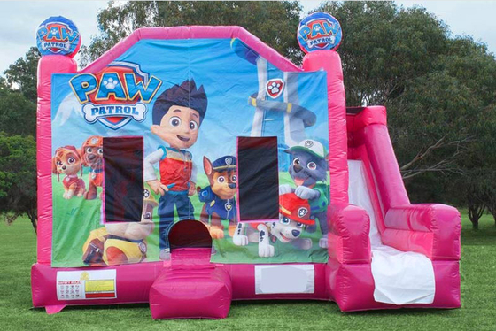 PVC Bouncy House เด็กให้เช่าเชิงพาณิชย์กลางแจ้ง Bounce Jumping Castle Combo