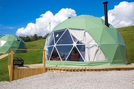 Outdoor Glamping Eco Hotel บ้านโดมกันน้ำโปร่งใส Desert Geodesic Tent
