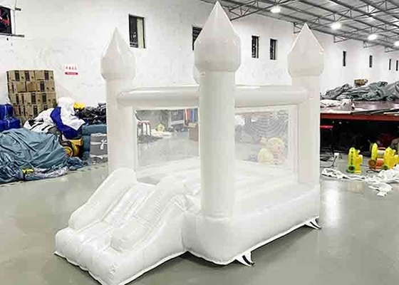 สีขาวมินิพองโกหกกลางแจ้งในร่มเด็กวันเกิดพรรค Bouncy ปราสาท House
