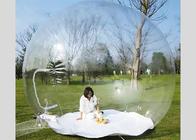 Inflatable Snow Globe Outdoor Inflatable Christmas Decorations With 250w Air Blower