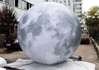 Giant Inflatable Advertising Moon Model ดาวเคราะห์ขนาดใหญ่ลูกโลกบอลลูนสำหรับตกแต่ง