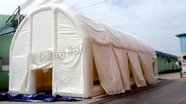 เจาะ - เต็นท์พองใสพิสูจน์ทำด้วยผ้าใบกันน้ำพีวีซี 0.9mm, 12.7mL * 5.7mW * 3.07mH