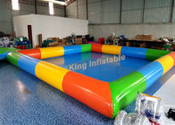 0.65mm PVC Tarpaulin Inflatable Swimming Pools For Kids And Adults Outdoor Use