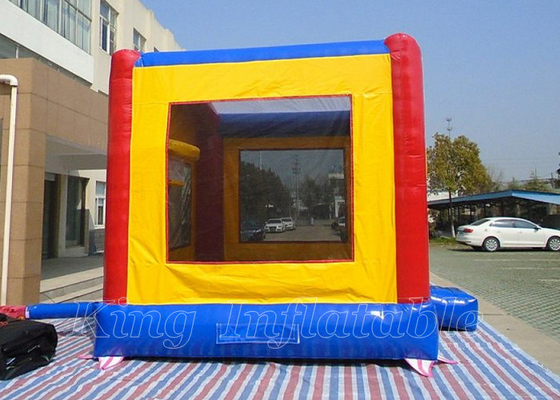 Tarpaulin Inflatable Bouncer Castle เกมสนุกเชิงพาณิชย์กลางแจ้ง Kids Bounce House