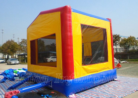 Tarpaulin Inflatable Bouncer Castle เกมสนุกเชิงพาณิชย์กลางแจ้ง Kids Bounce House