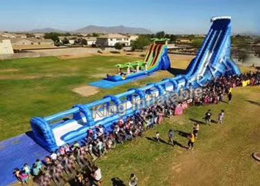 ที่กำหนดเอง Blue Giant สไลด์น้ำทำให้พองเชิงพาณิชย์สำหรับผู้ใหญ่ / เด็ก