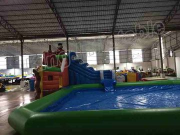 สวนสนุกสไลด์สนุกพองน้ำทนทานพิเศษสำหรับเด็ก / ผู้ใหญ่