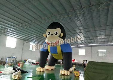 ยักษ์ 6m High Event Inflatable Monkey / การ์ตูนสัตว์เป่าลมเพื่อการโฆษณา