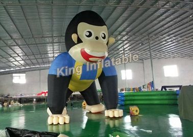 ยักษ์ 6m High Event Inflatable Monkey / การ์ตูนสัตว์เป่าลมเพื่อการโฆษณา