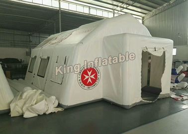 สีขาว 7 * 5m Unslead เต็นท์เหตุการณ์พองสำหรับที่พักพิง, คลังสินค้า