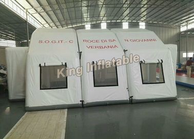 สีขาว 7 * 5m Unslead เต็นท์เหตุการณ์พองสำหรับที่พักพิง, คลังสินค้า