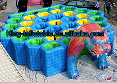 ที่กำหนดเองเขาวงกตบ้านผีสิงพองสำหรับความบันเทิงสำหรับผู้ใหญ่และเด็ก