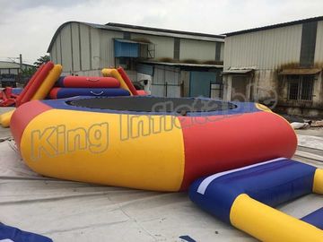 PVC สวนน้ำทำให้พอง / Trampoline น้ำทำให้พองและภาพนิ่งสำหรับครอบครัว