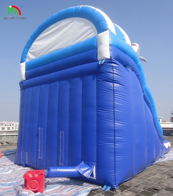 สปอร์ตธีม Moonwalk พัดลม Bouncer กระโดด Bouncy Castle กระโดด บ้านกระโดด พร้อมสระว่ายน้ํา