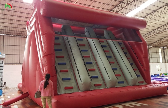 สไลด์น้ําอัดลมพาณิชย์ ด้านกลาง สไลด์น้ําอัดลมสนามเด็กเล่น สไลด์น้ํา PVC สไลด์กระโดดใหญ่