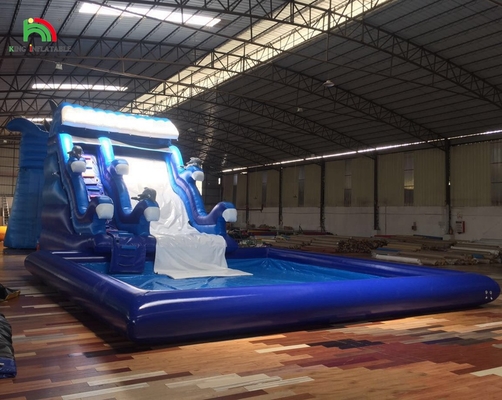 ขายร้อน สไลด์น้ําอัดลม สไลด์น้ําอัดลมพาณิชย์ที่มีสระว่ายน้ํา สไลด์น้ําอัดลม ขายปลีก