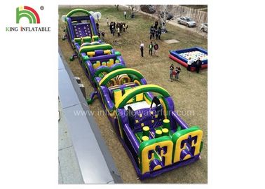 หลักสูตรอุปสรรคทำให้พองสำหรับผู้ใหญ่ความยาว 26 ม. เกมกีฬาทำให้พองสำหรับเด็กผู้ใหญ่