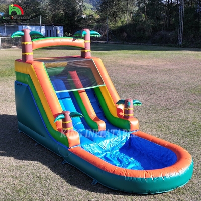21x9x12FT ราคาพาณิชย์ PVC บ้านกระโดด บ้านกระโดดน้ําอัดอัด