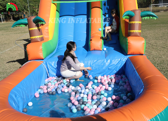 21x9x12FT ราคาพาณิชย์ PVC บ้านกระโดด บ้านกระโดดน้ําอัดอัด
