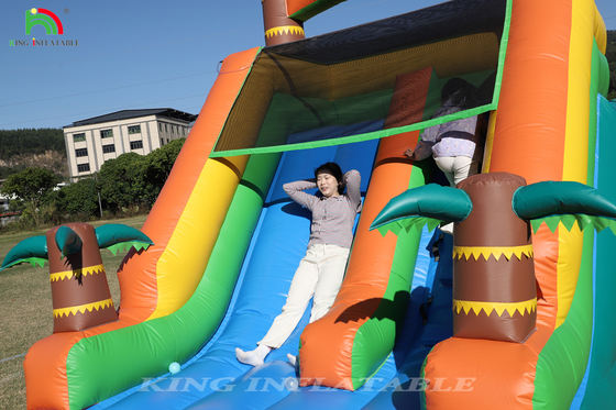 21x9x12FT ราคาพาณิชย์ PVC บ้านกระโดด บ้านกระโดดน้ําอัดอัด